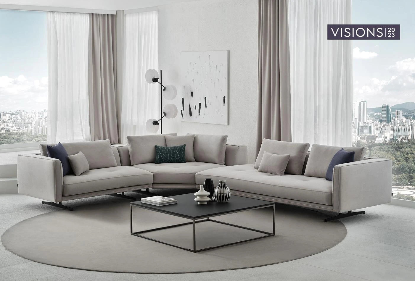 Двуместен модул ляв/десен с подлакътник - Dakar