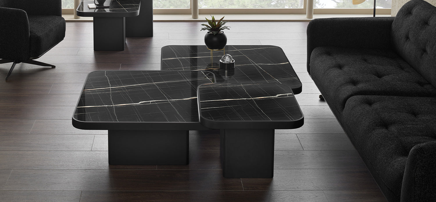 Холни маси Valio Marble Black