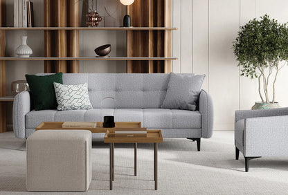 Триместен разтегателен диван Romina