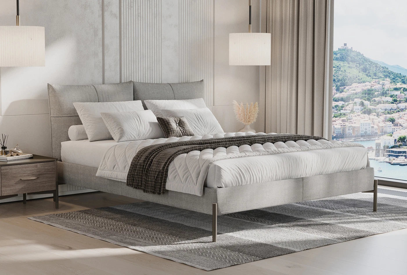 Легло с табла Varena - 160х200см без ракла