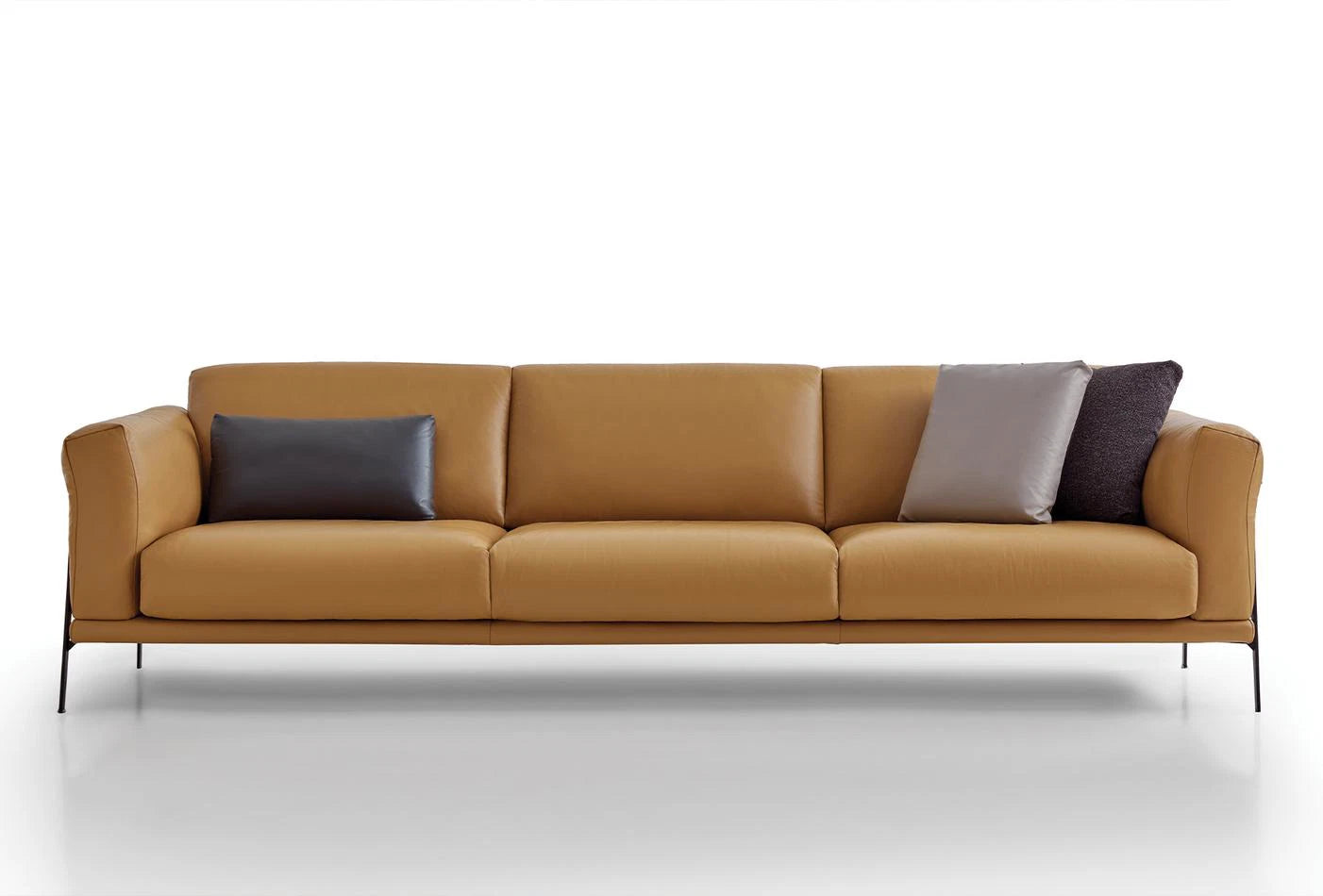 Чериместен диван Emoticon -  естествена кожа