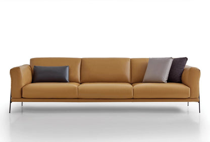 Чериместен диван Emoticon -  естествена кожа