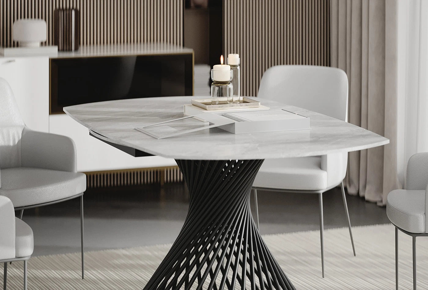 Трапезна разтегателна маса Assos