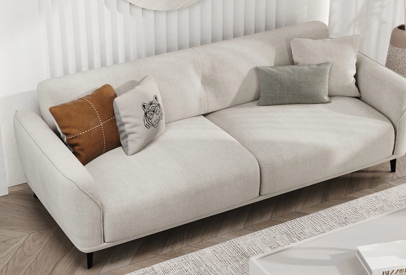 Триместен разтегателен диван - Cante