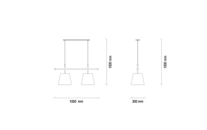 Висяща лампа Sera