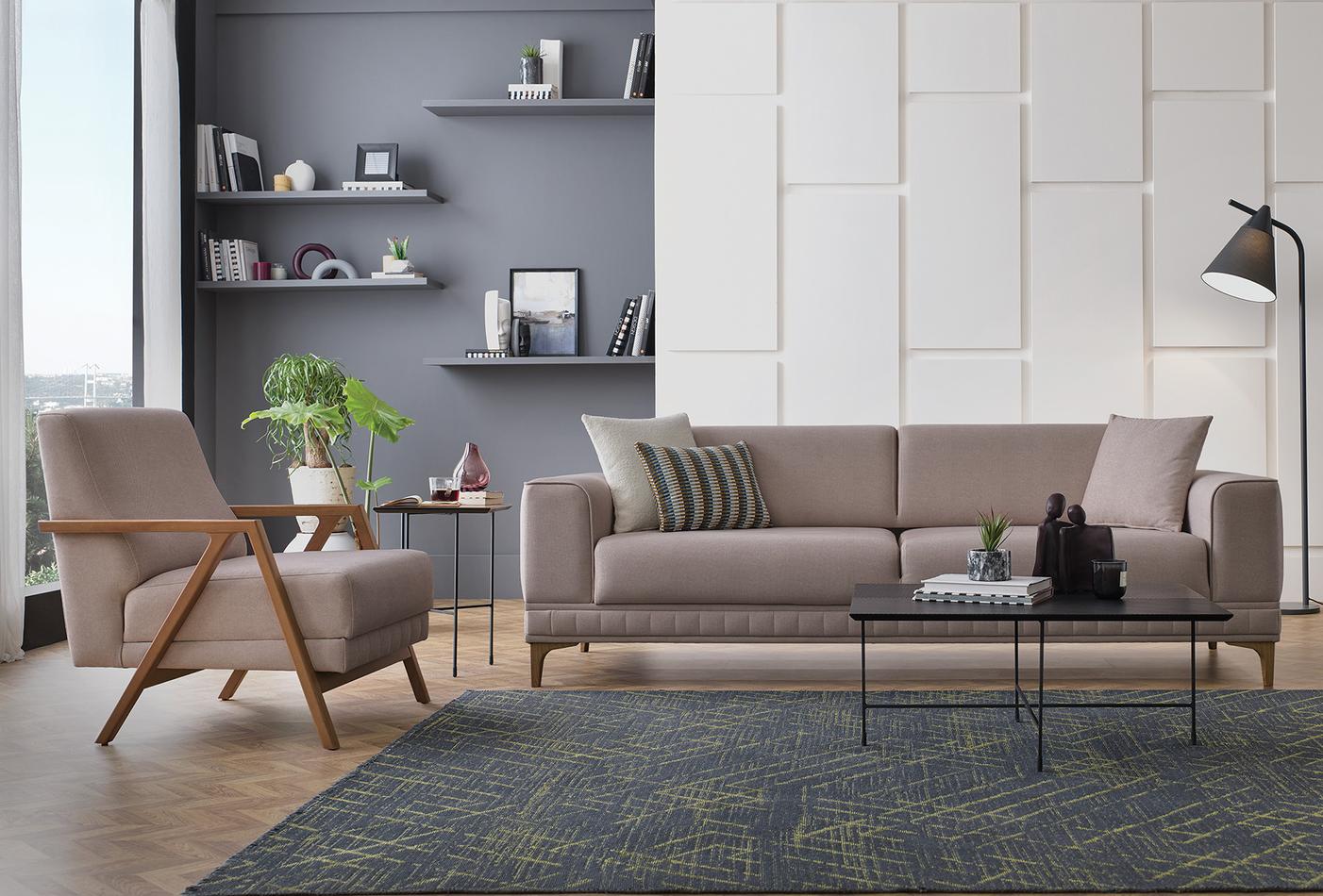 Триместен диван Pavia