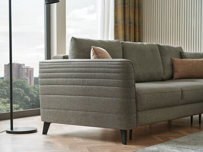 Ъглов разтегателен диван Grace 256 см