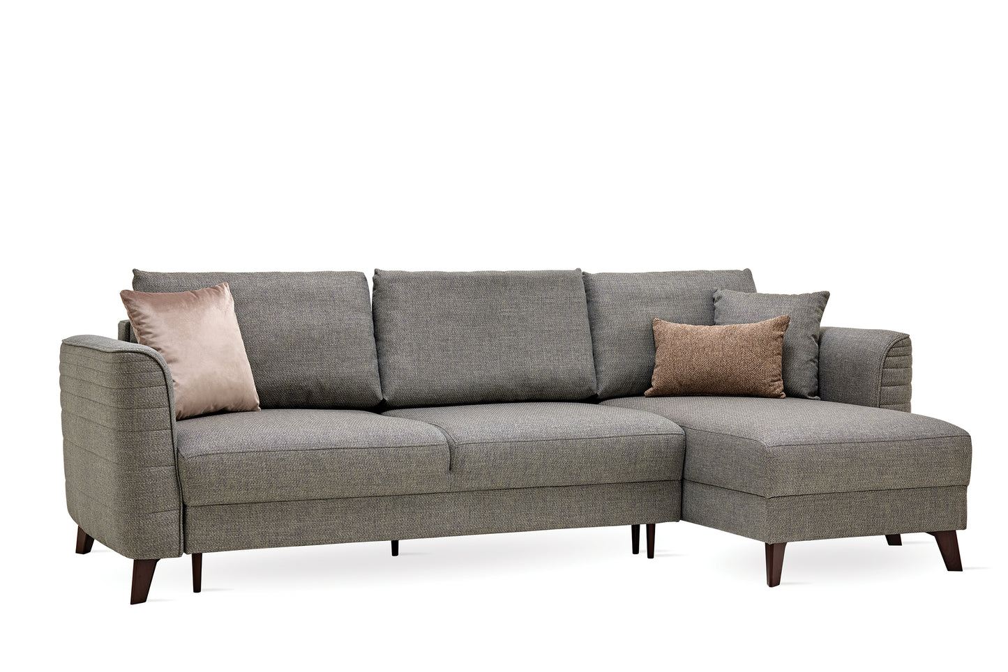 Ъглов разтегателен диван Grace 256 см