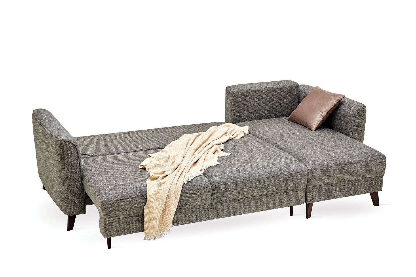 Ъглов разтегателен диван Grace 256 см