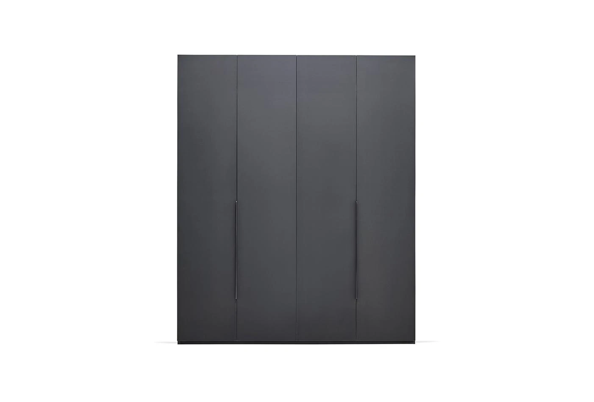 Четирикрилен гардероб Legato Black