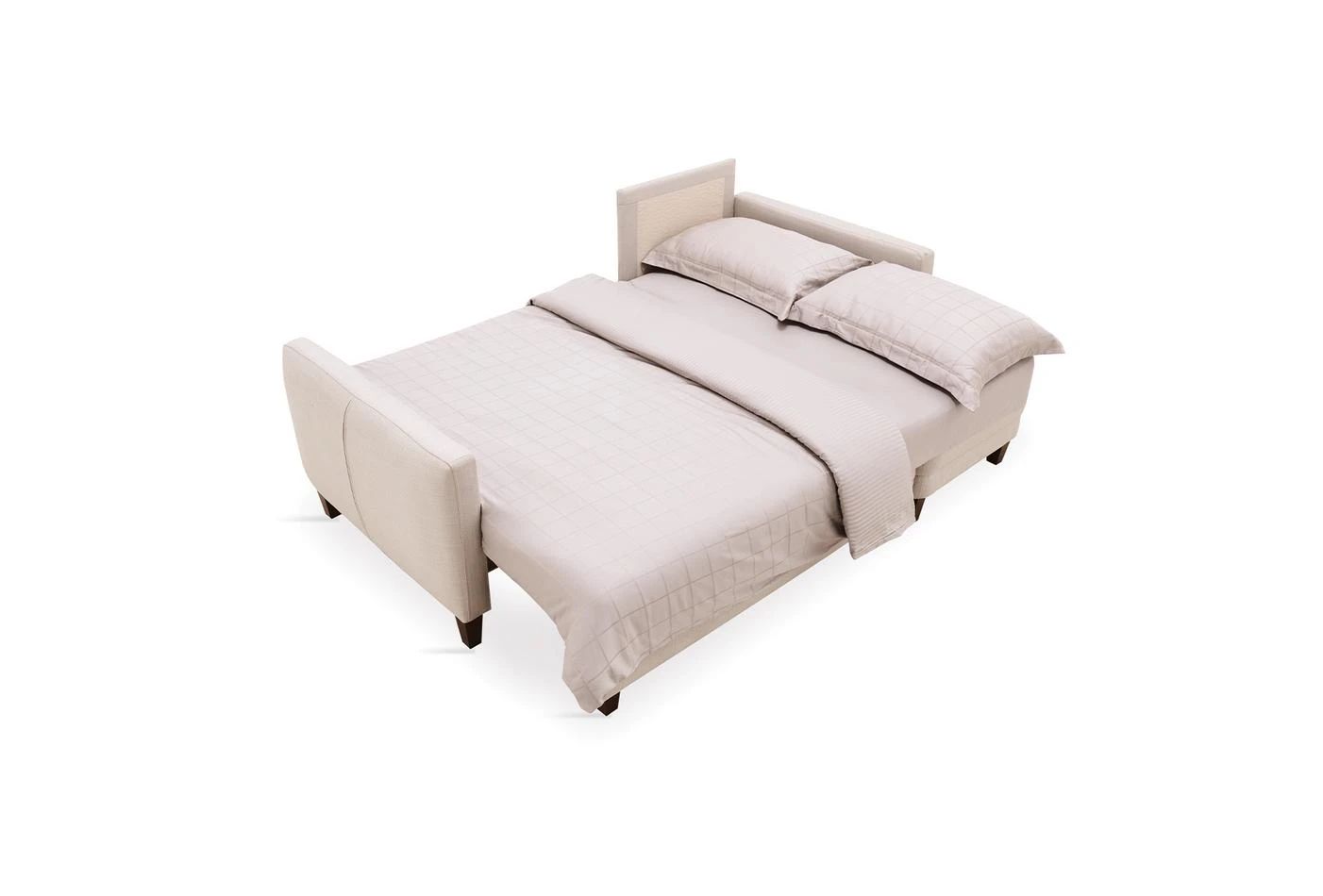 Ъглов разтегателен диван 216 см Smart